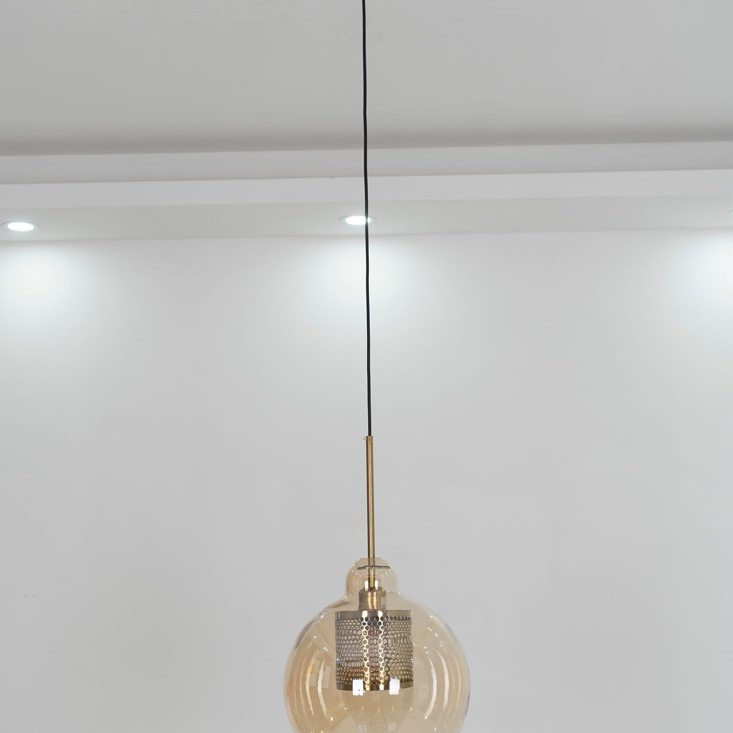 Chiswick Glass Ceiling Suspension Light Lighting Lobby