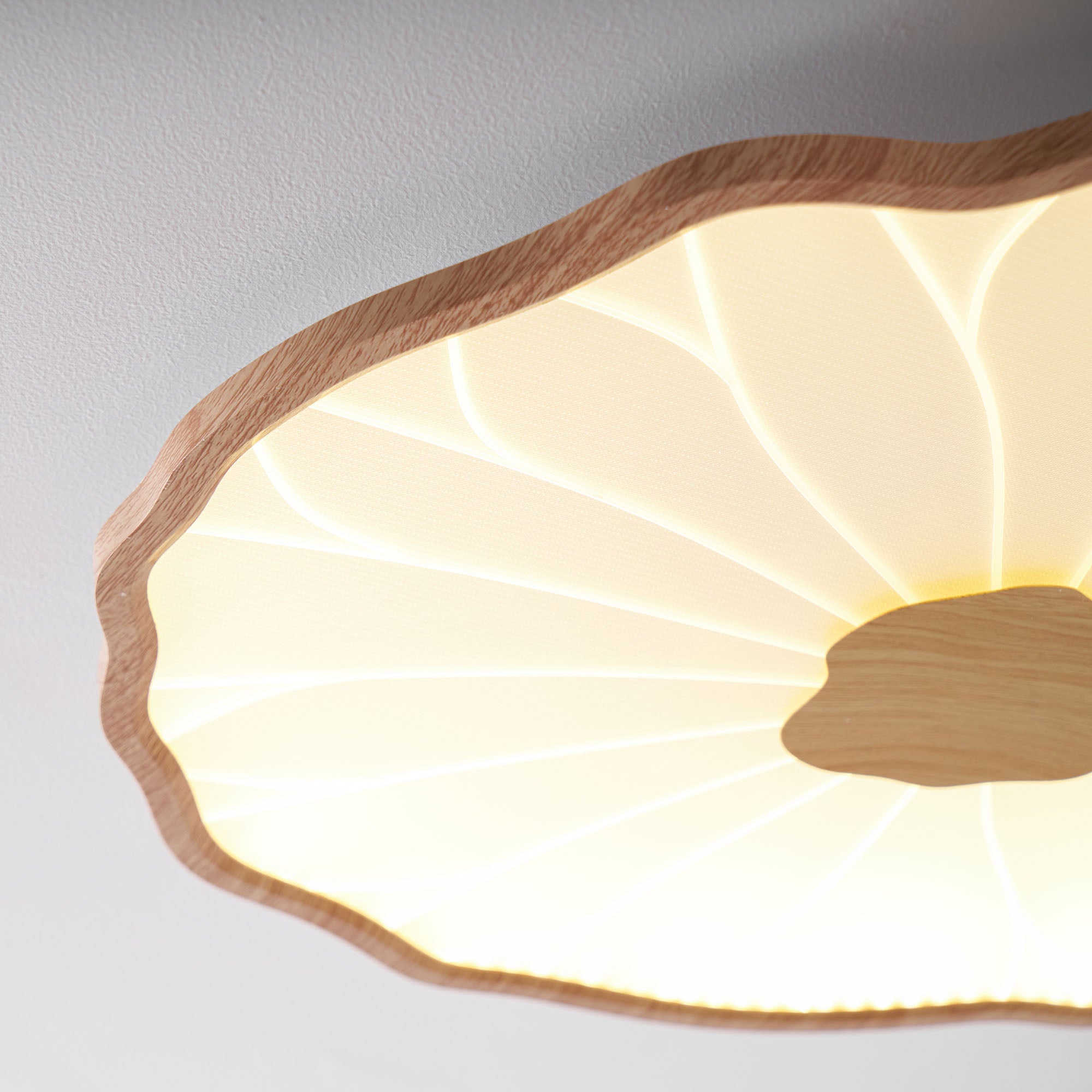 Acrylic Lotus Leaf Ceiling Light