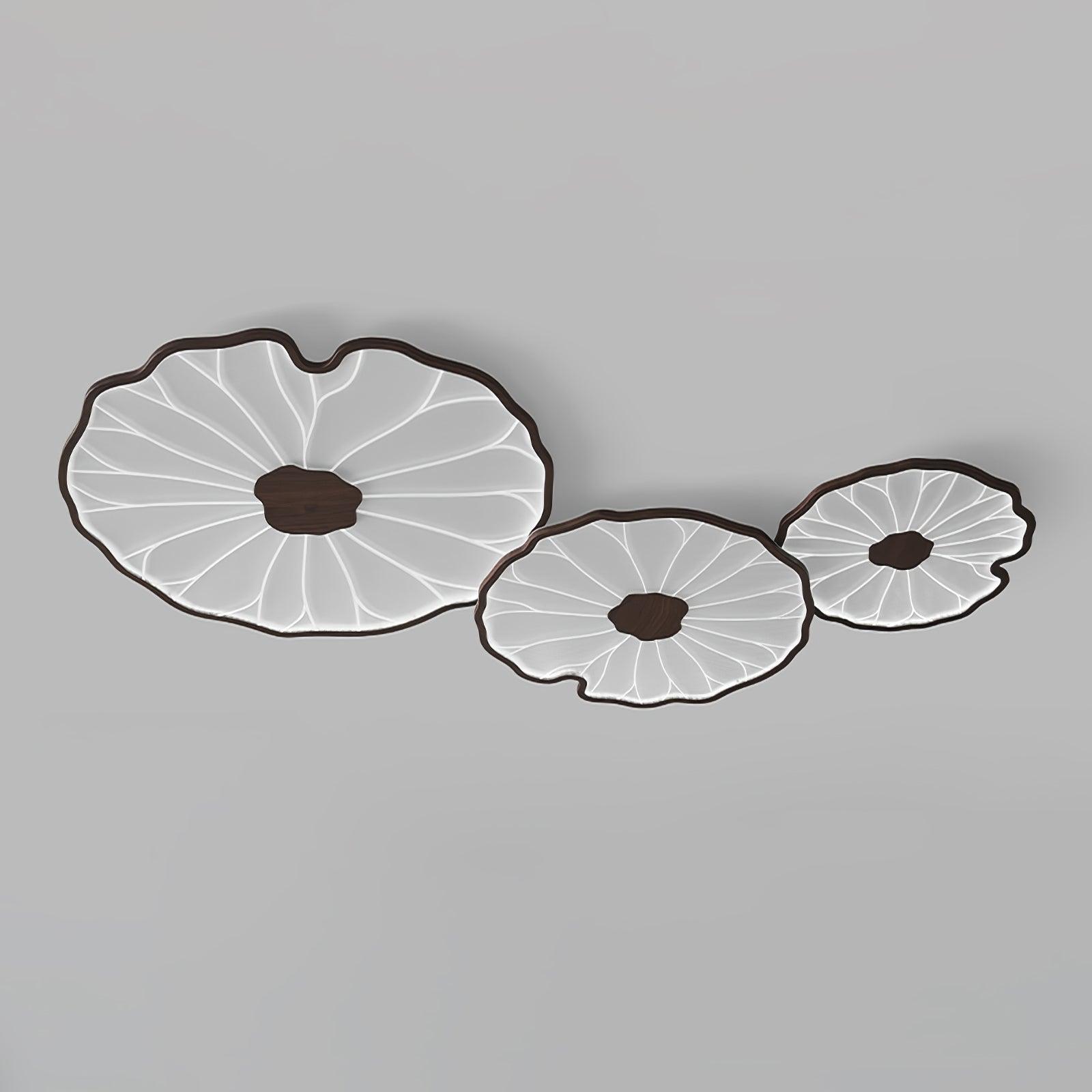 Acrylic Lotus Leaf Ceiling Light