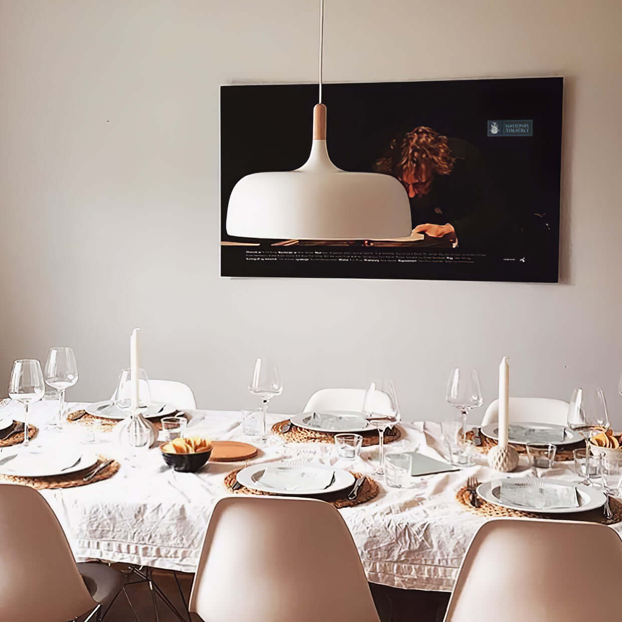 Acorn Ceiling Pendant Lighting Lobby
