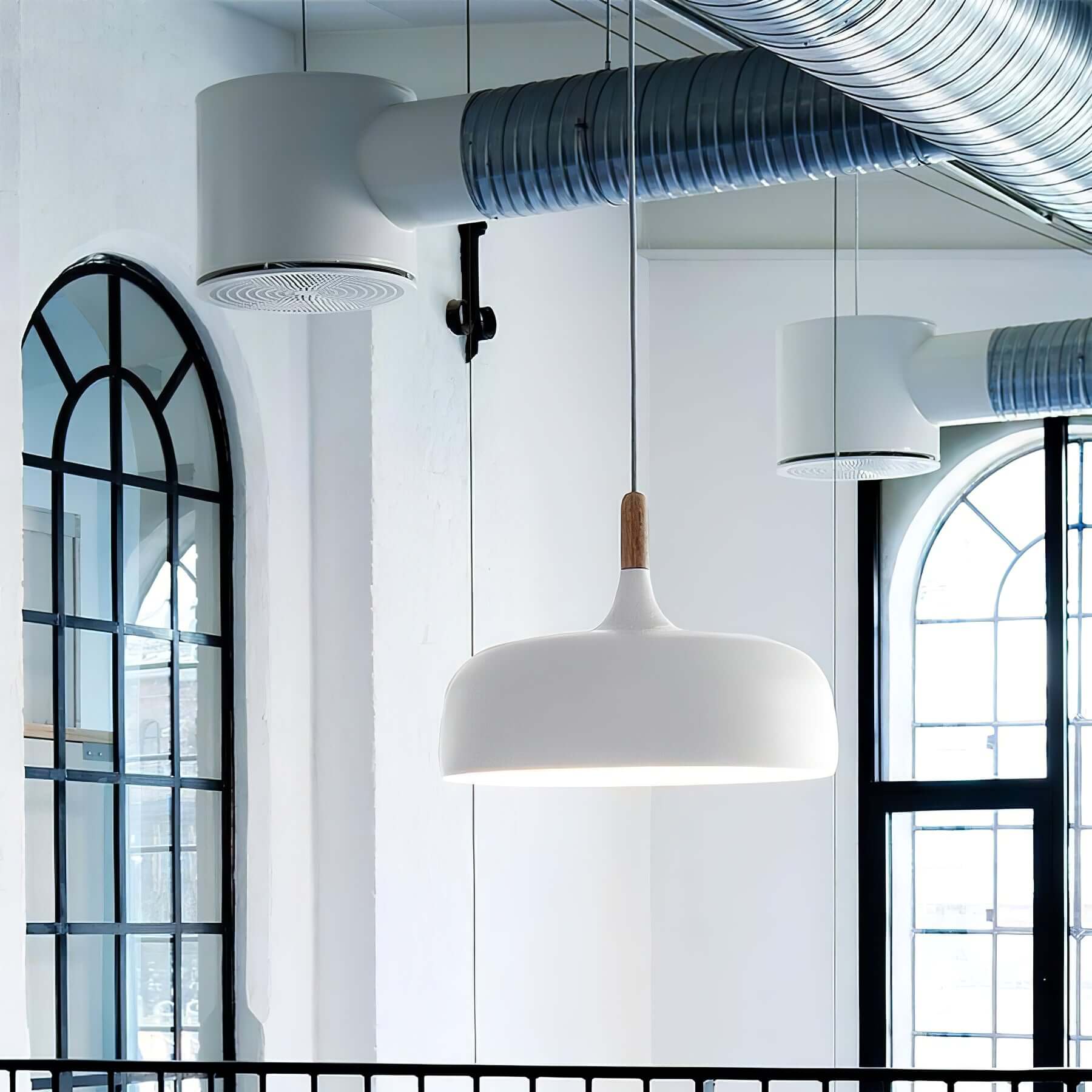 Acorn Ceiling Pendant Lighting Lobby