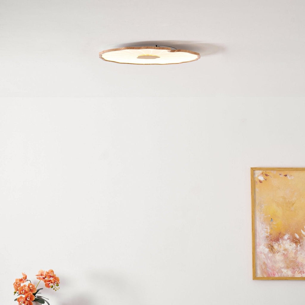 Acrylic Lotus Leaf Ceiling Light Lighting Lobby