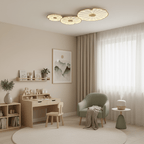 Acrylic Lotus Leaf Ceiling Light Lighting Lobby