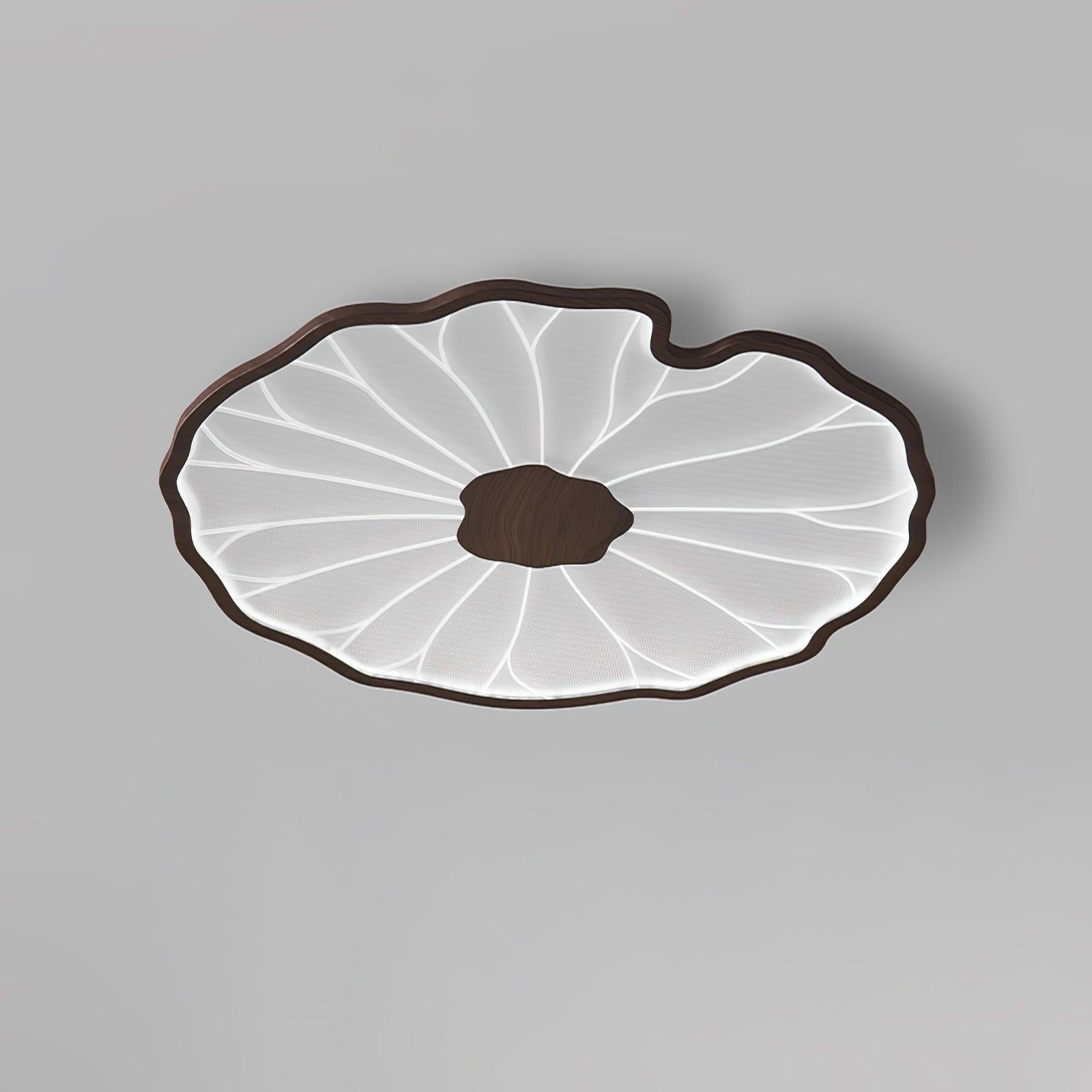 Acrylic Lotus Leaf Ceiling Light Lighting Lobby