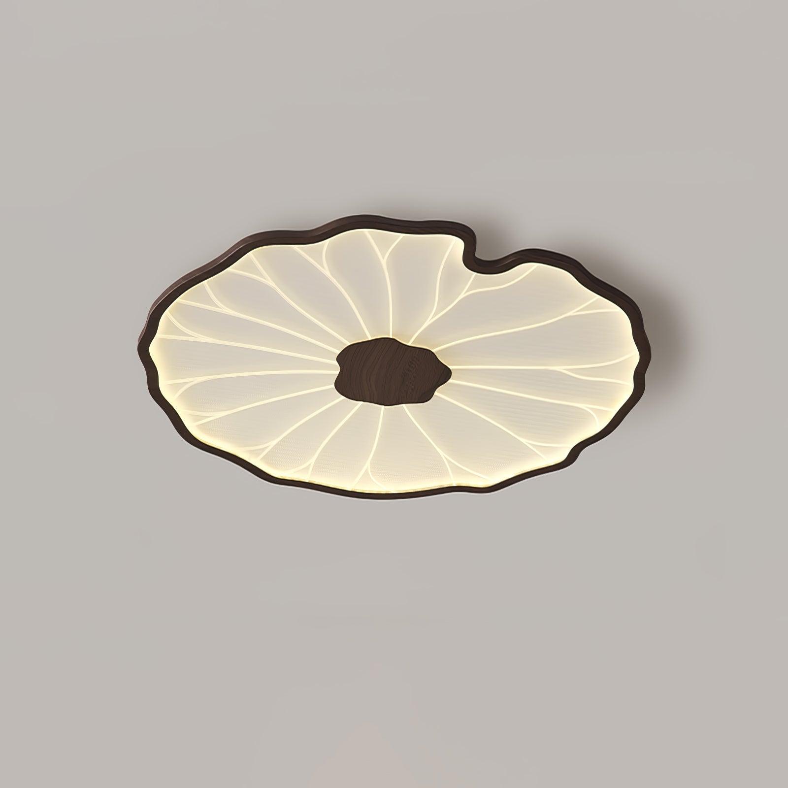 Acrylic Lotus Leaf Ceiling Light Lighting Lobby