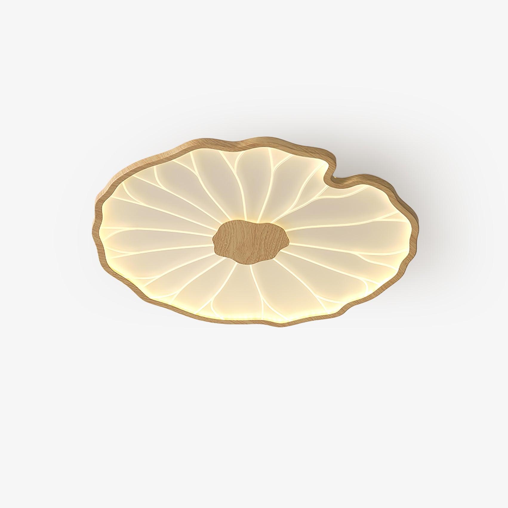 Acrylic Lotus Leaf Ceiling Light Lighting Lobby