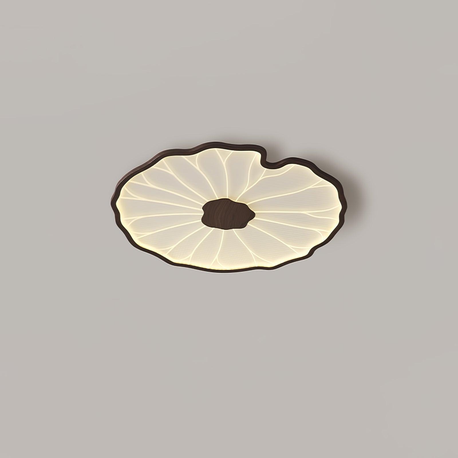 Acrylic Lotus Leaf Ceiling Light Lighting Lobby