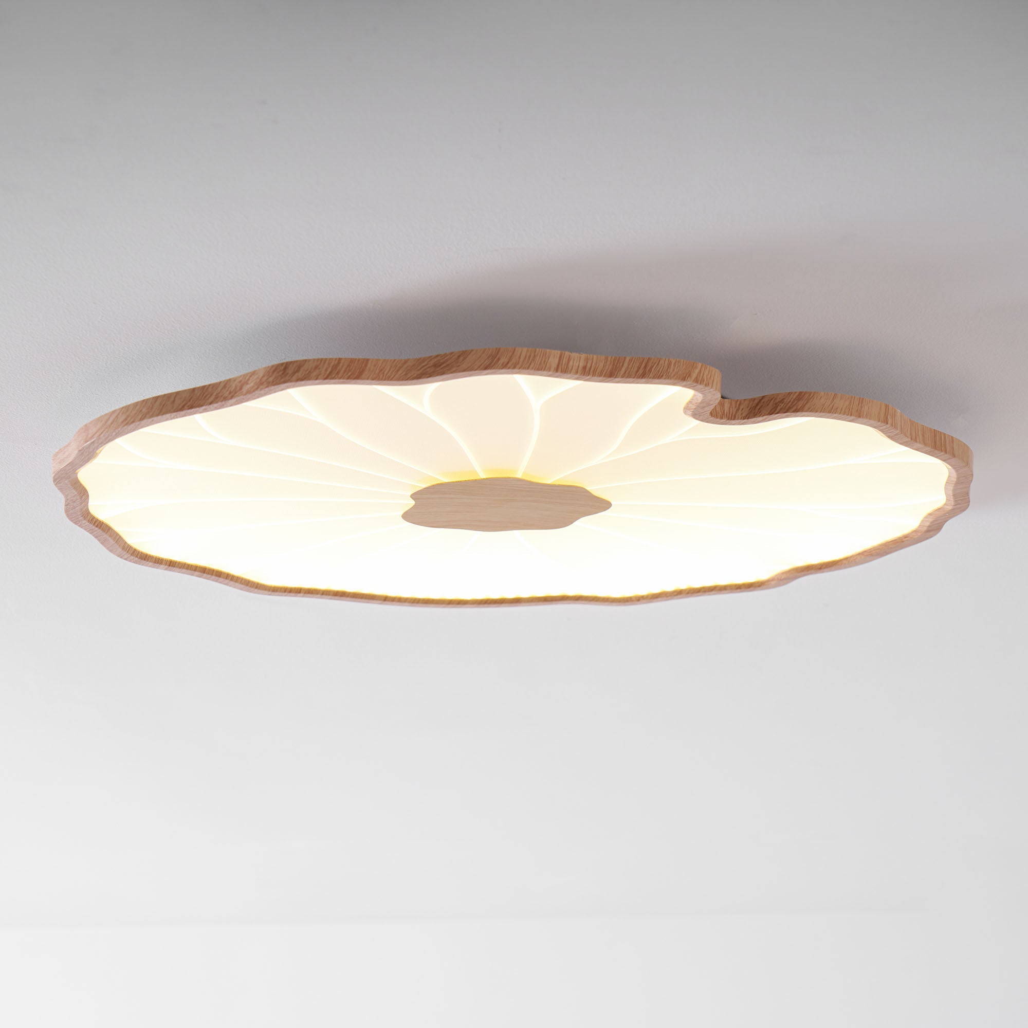 Acrylic Lotus Leaf Ceiling Light Lighting Lobby