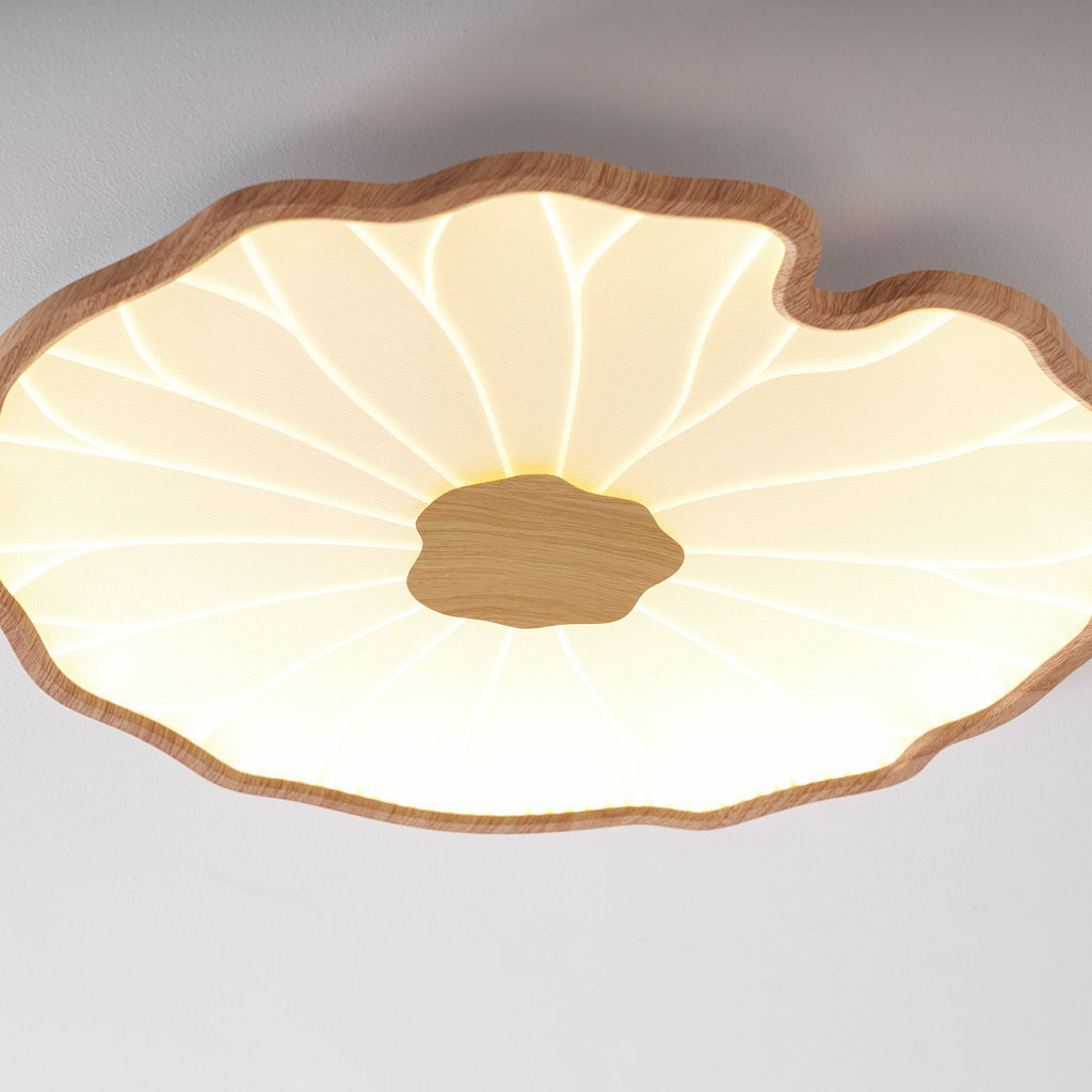 Acrylic Lotus Leaf Ceiling Light Lighting Lobby