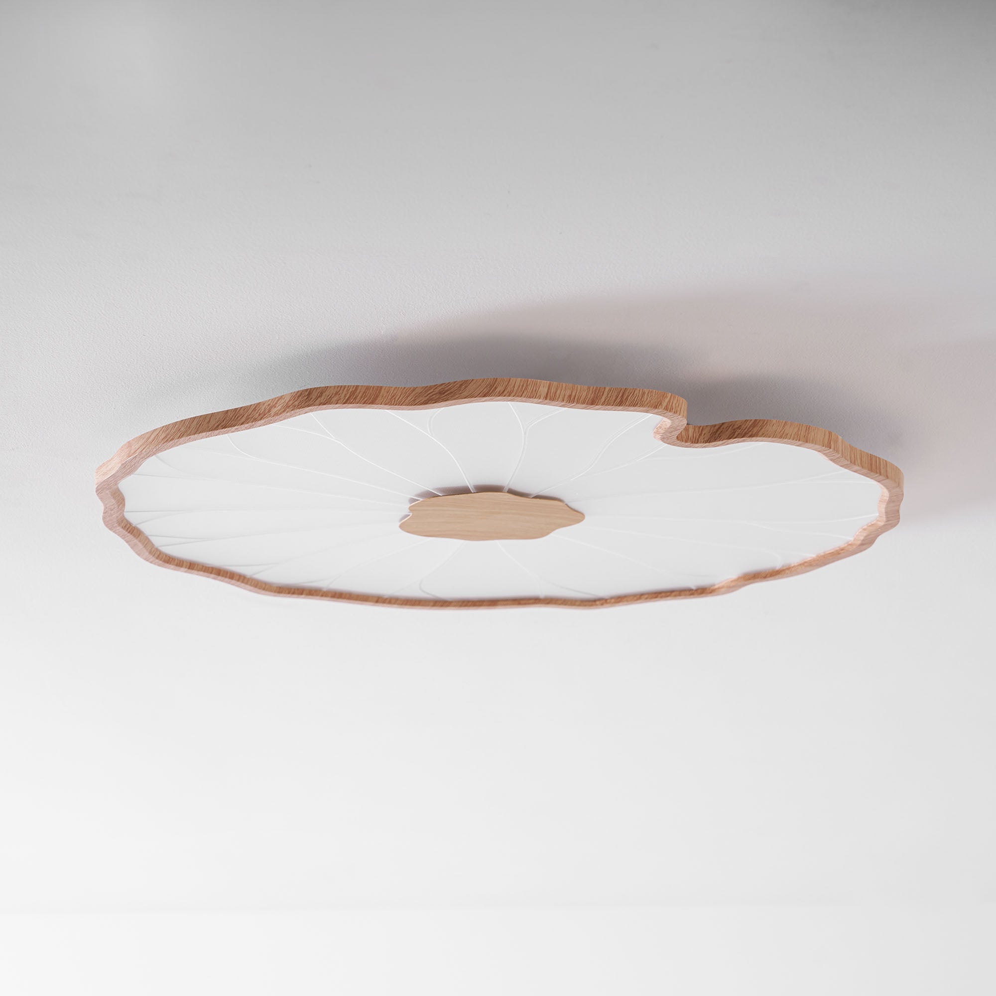 Acrylic Lotus Leaf Ceiling Light Lighting Lobby