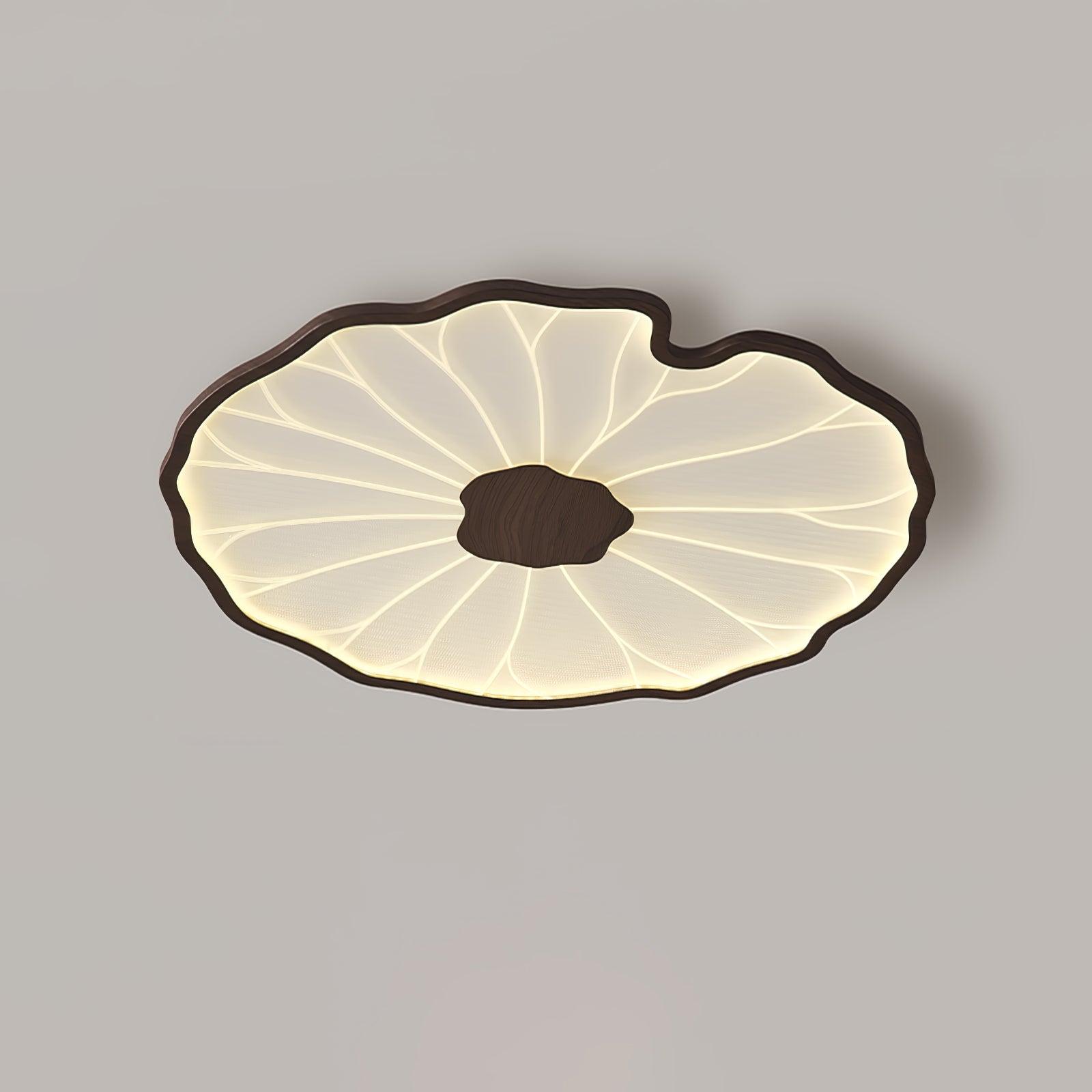Acrylic Lotus Leaf Ceiling Light Lighting Lobby