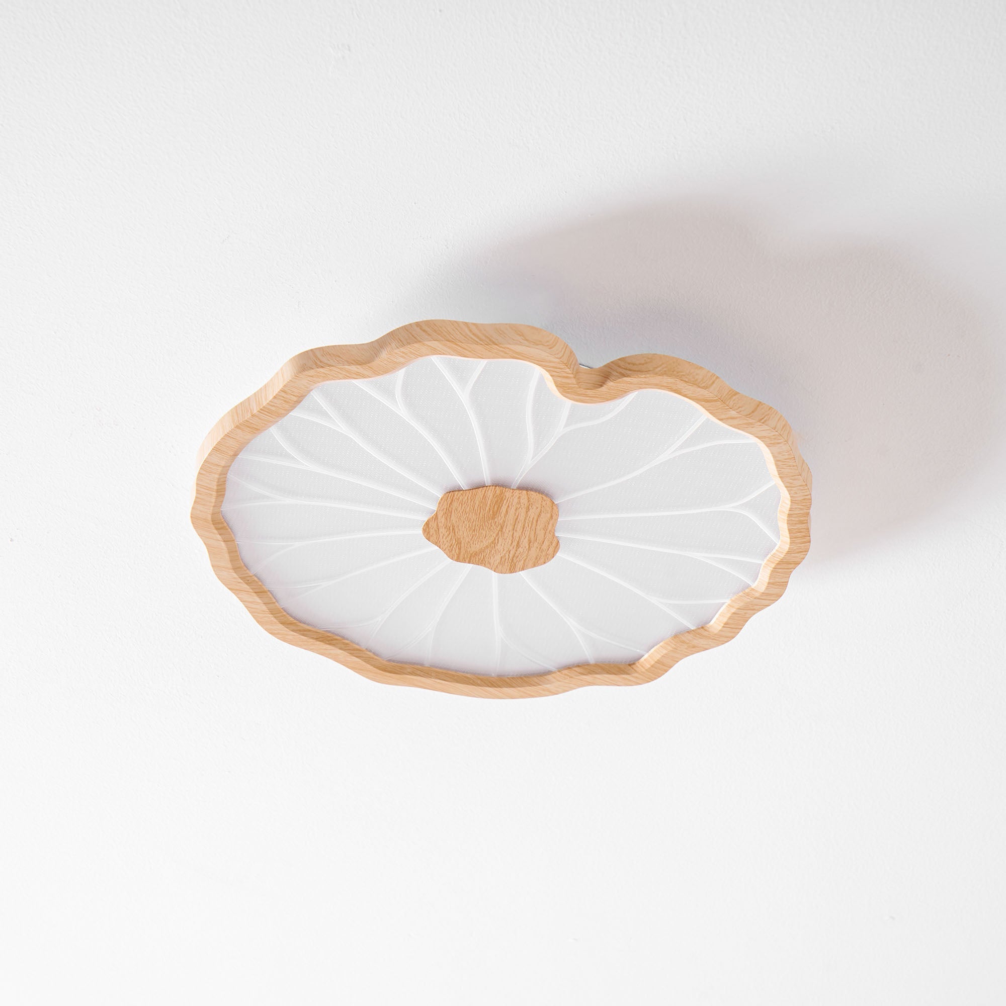 Acrylic Lotus Leaf Ceiling Light Lighting Lobby