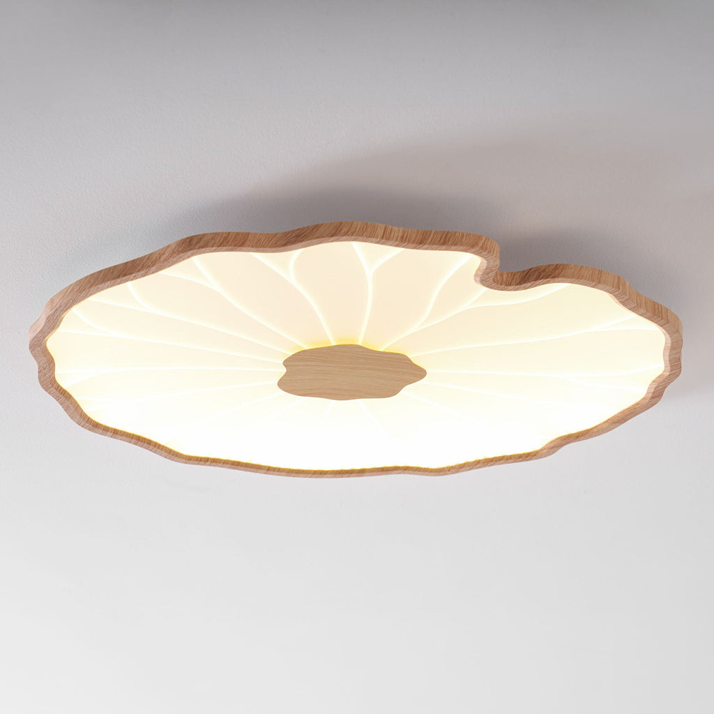 Acrylic Lotus Leaf Ceiling Light Lighting Lobby