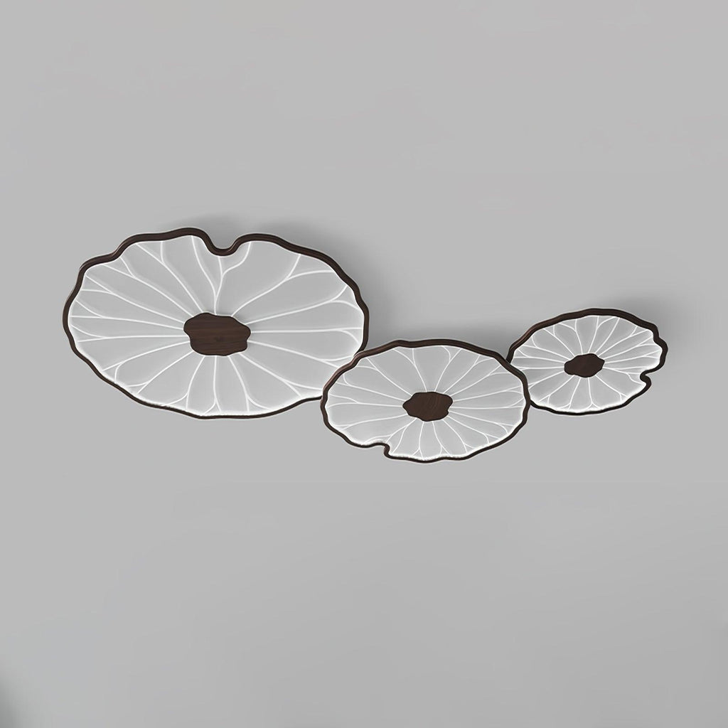 Acrylic Lotus Leaf Ceiling Light Lighting Lobby