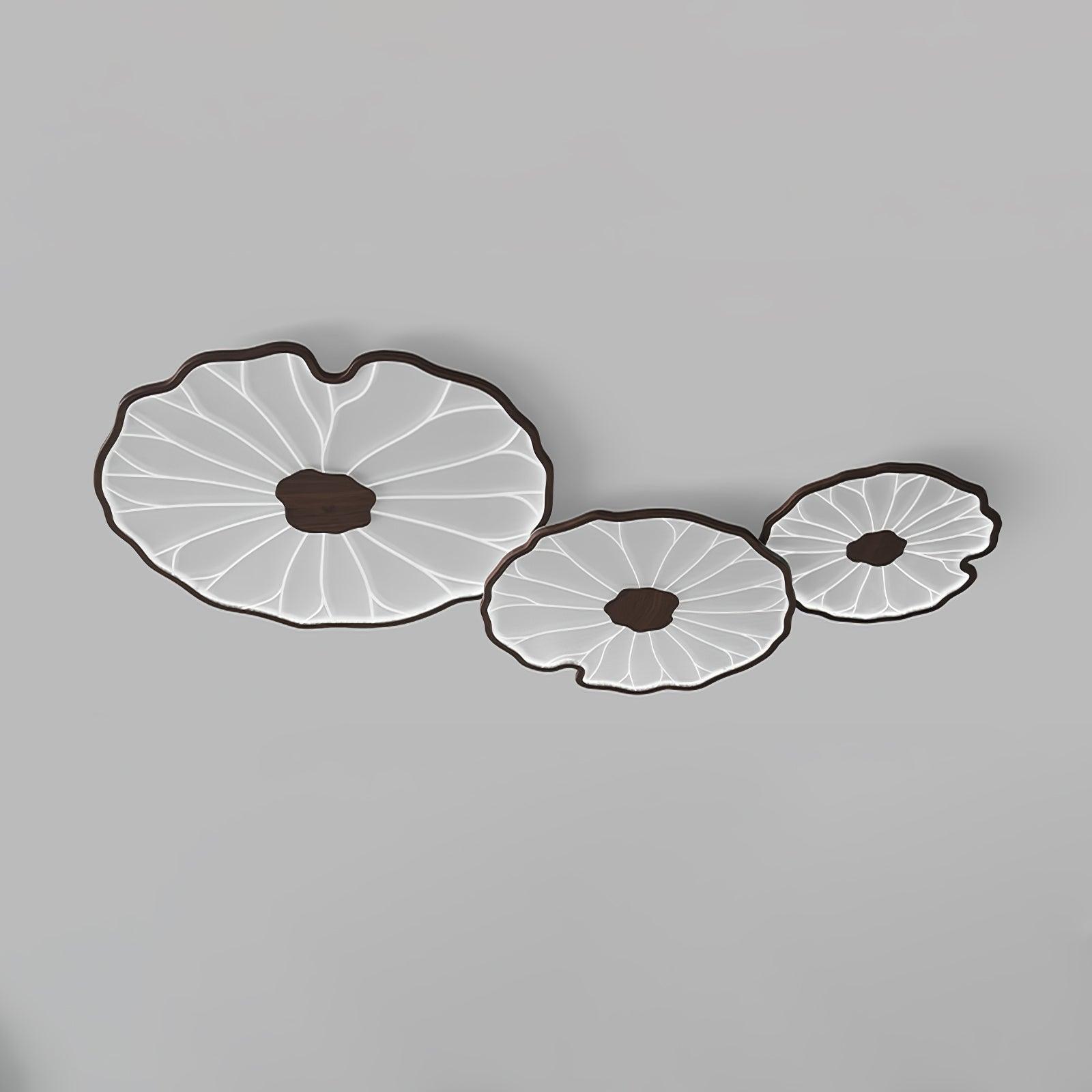 Acrylic Lotus Leaf Ceiling Light Lighting Lobby