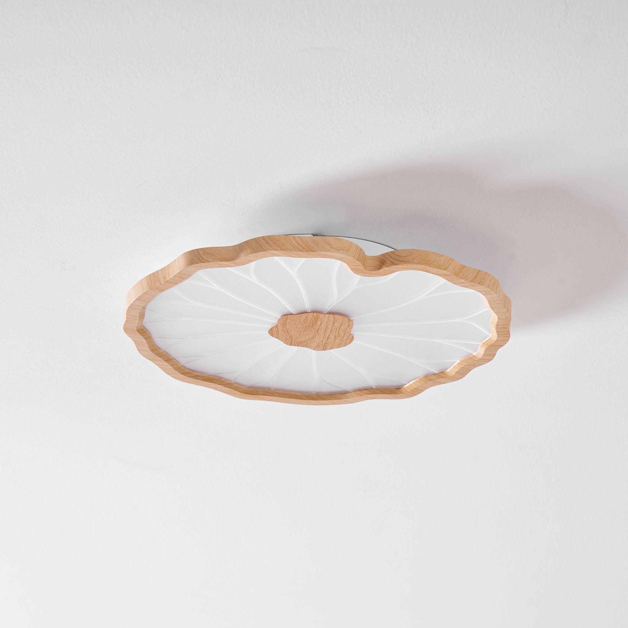 Acrylic Lotus Leaf Ceiling Light Lighting Lobby