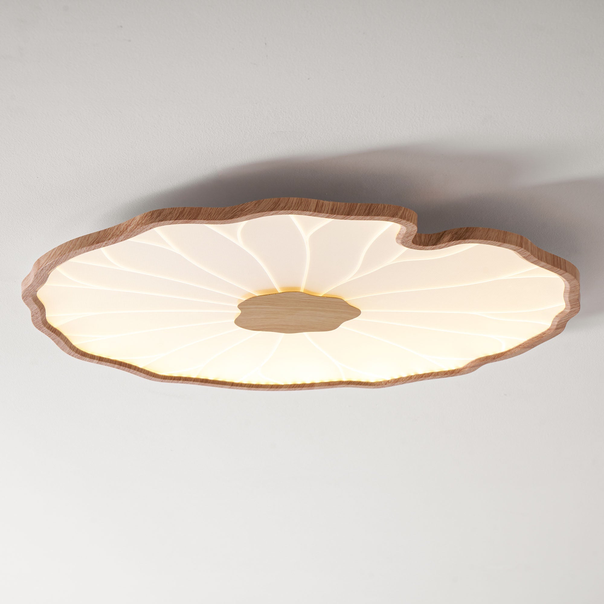 Acrylic Lotus Leaf Ceiling Light Lighting Lobby