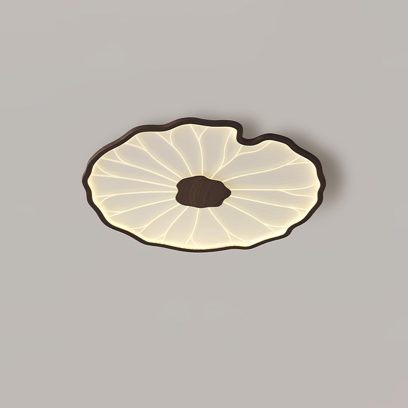 Acrylic Lotus Leaf Ceiling Light Lighting Lobby