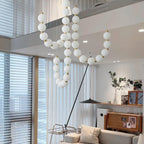 Acrylic Pearl Ceiling Pendant Light Lighting Lobby
