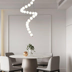 Acrylic Pearl Ceiling Pendant Light Lighting Lobby