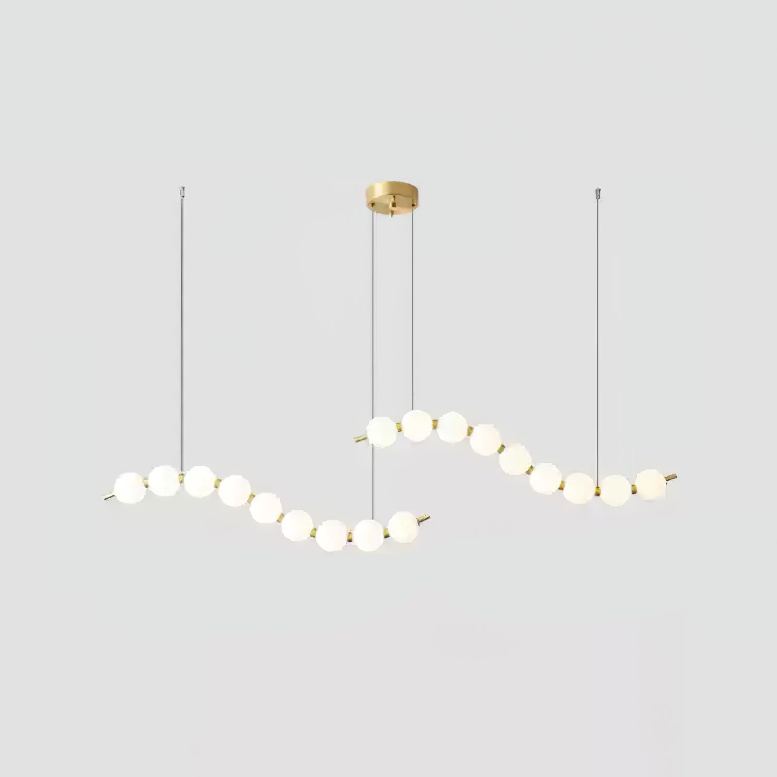 Acrylic Pearl Ceiling Pendant Light Lighting Lobby