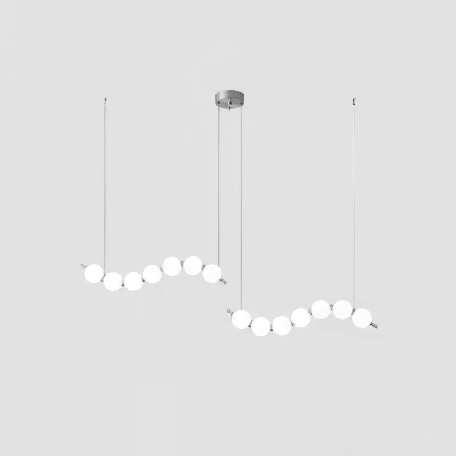 Acrylic Pearl Ceiling Pendant Light Lighting Lobby