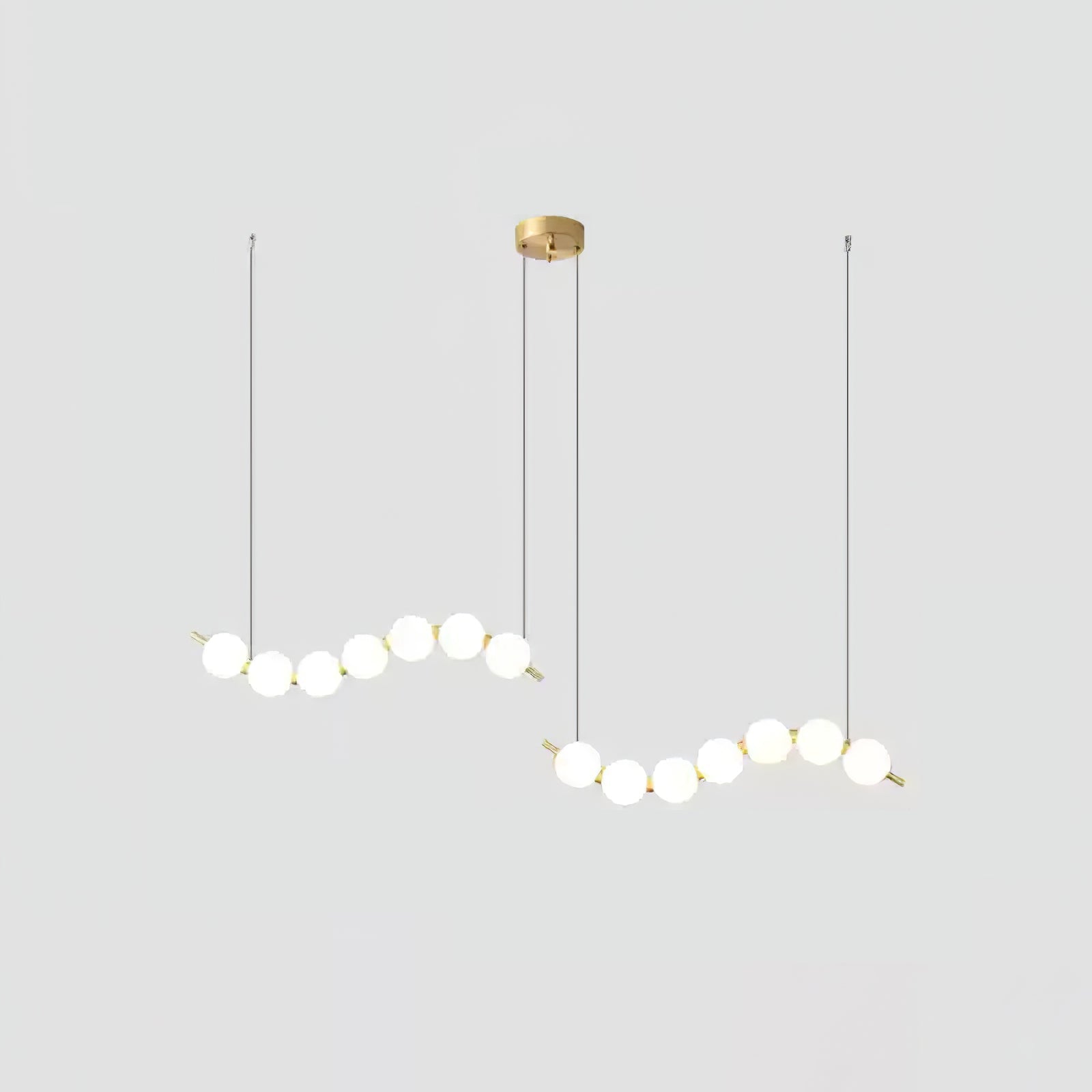 Acrylic Pearl Ceiling Pendant Light Lighting Lobby