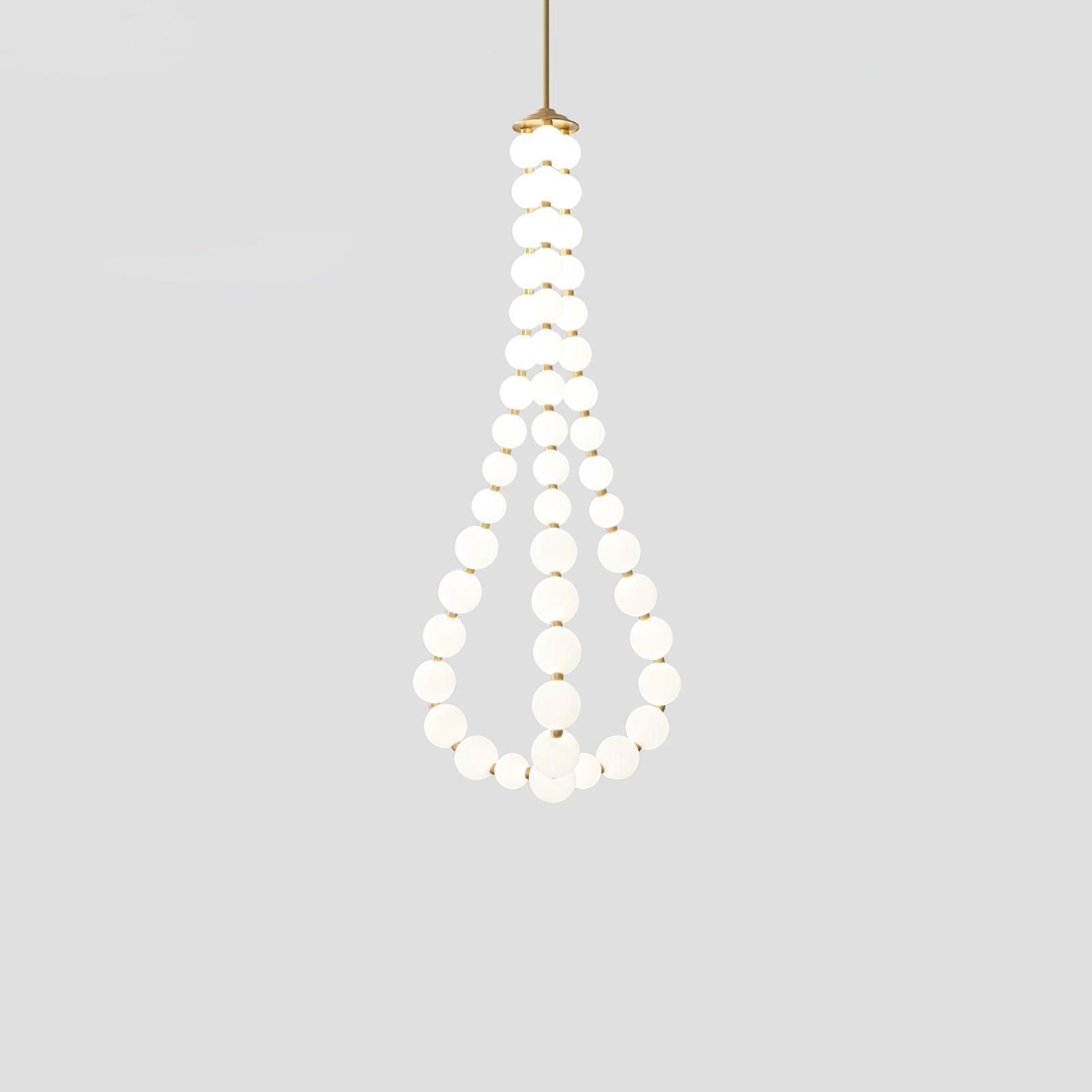 Acrylic Pearl Ceiling Pendant Light Lighting Lobby