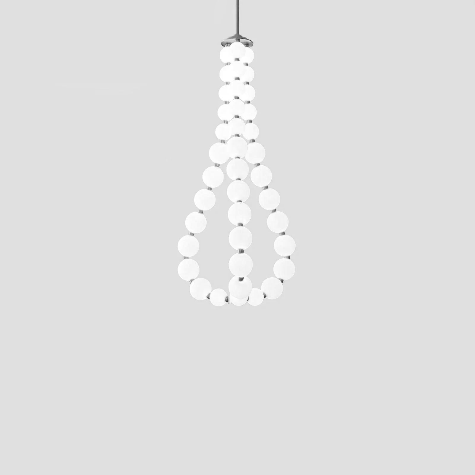 Acrylic Pearl Ceiling Pendant Light Lighting Lobby
