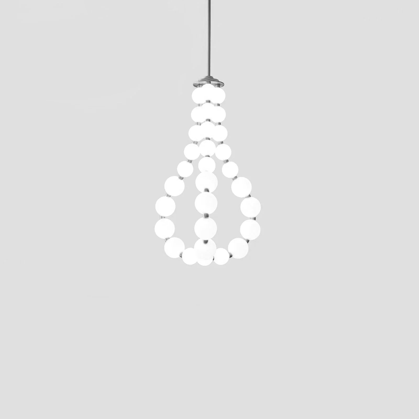 Acrylic Pearl Ceiling Pendant Light Lighting Lobby