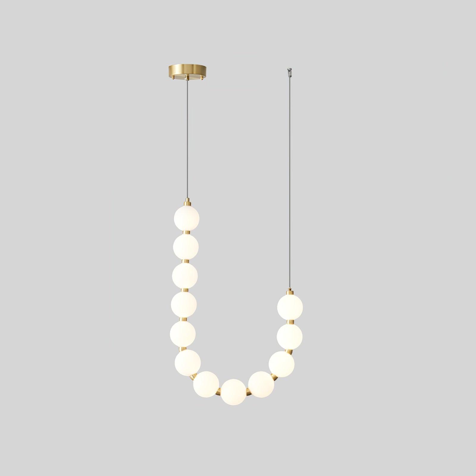 Acrylic Pearl Ceiling Pendant Light Lighting Lobby