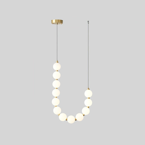 Acrylic Pearl Ceiling Pendant Light Lighting Lobby