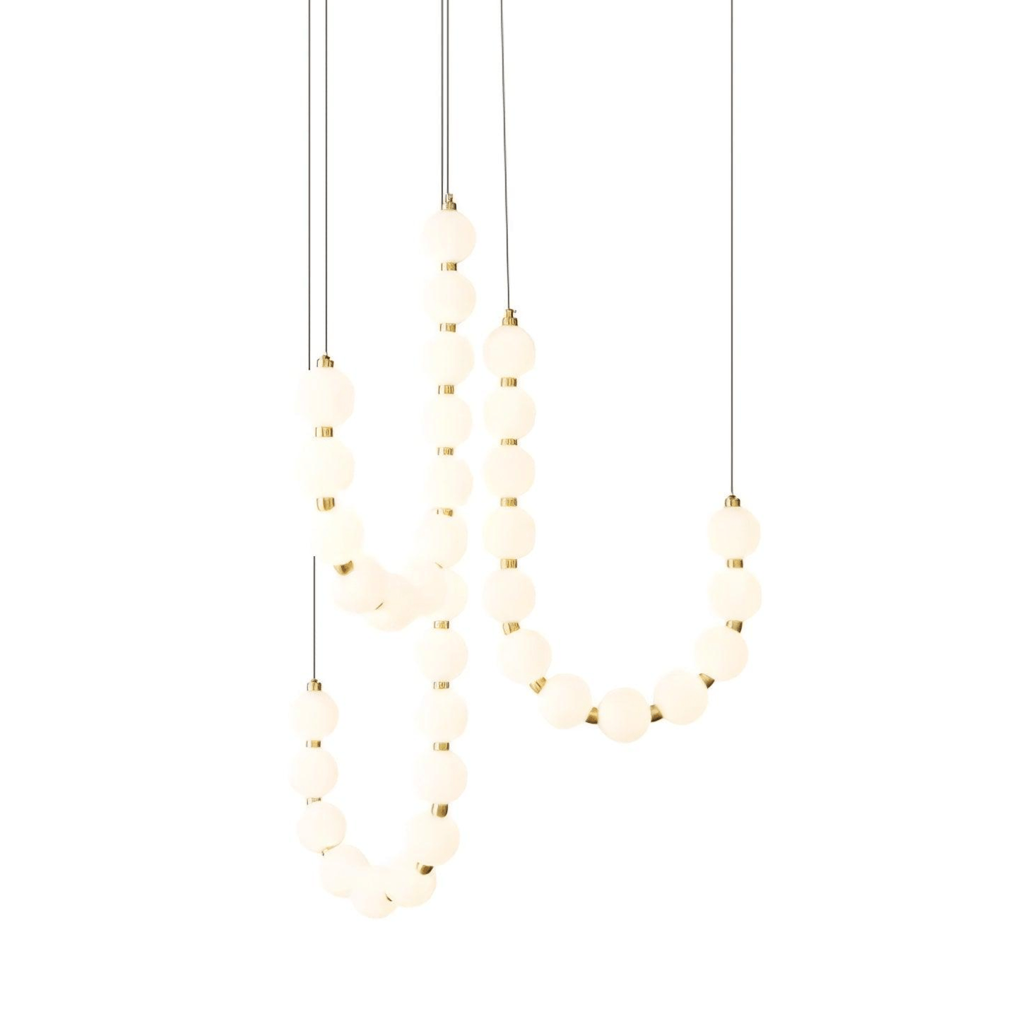 Acrylic Pearl Ceiling Pendant Light Lighting Lobby