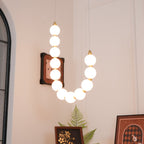Acrylic Pearl Ceiling Pendant Light Lighting Lobby