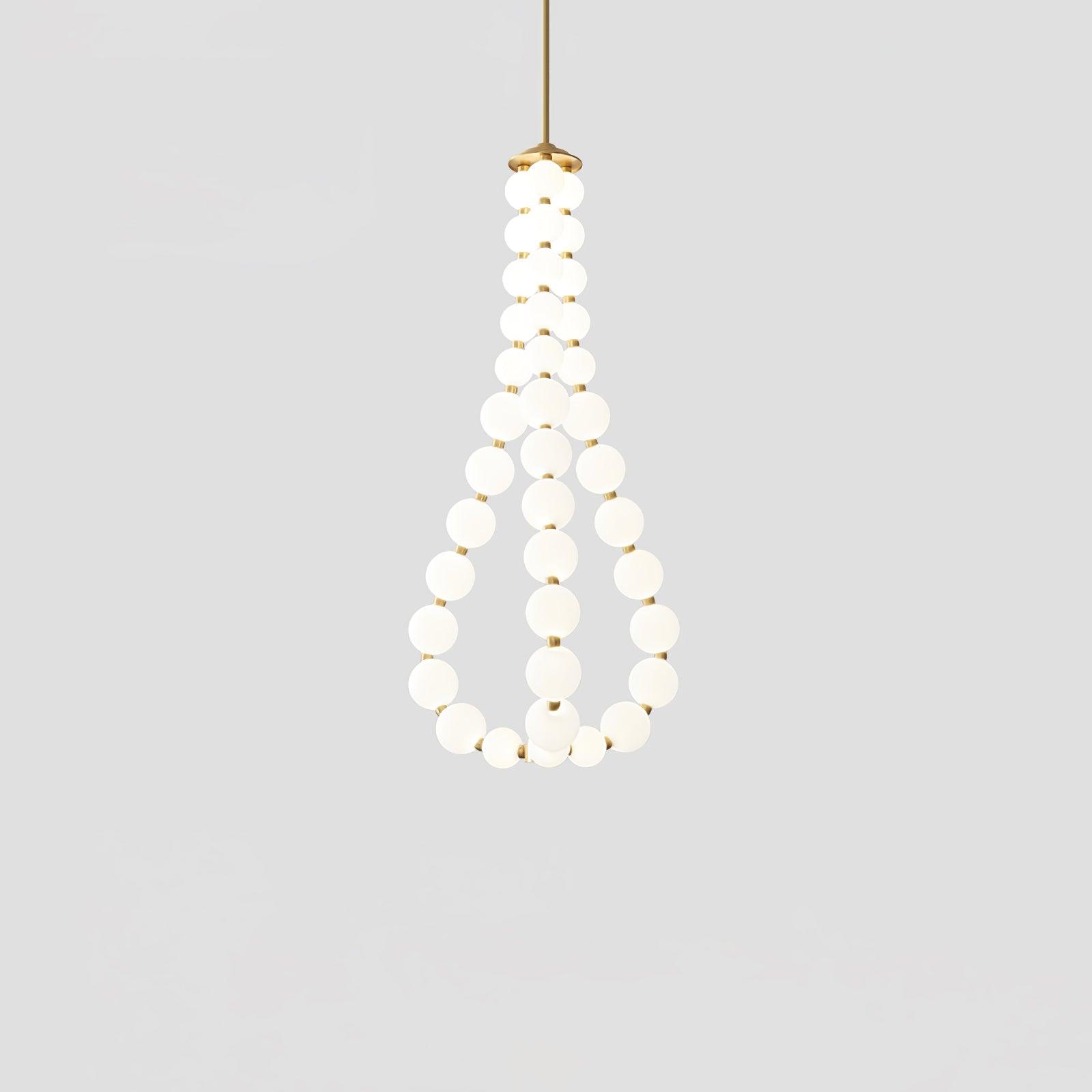 Acrylic Pearl Ceiling Pendant Light Lighting Lobby