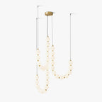 Acrylic Pearl Ceiling Pendant Light Lighting Lobby