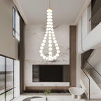 Acrylic Pearl Ceiling Pendant Light Lighting Lobby