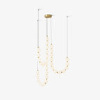 Acrylic Pearl Ceiling Pendant Light Lighting Lobby