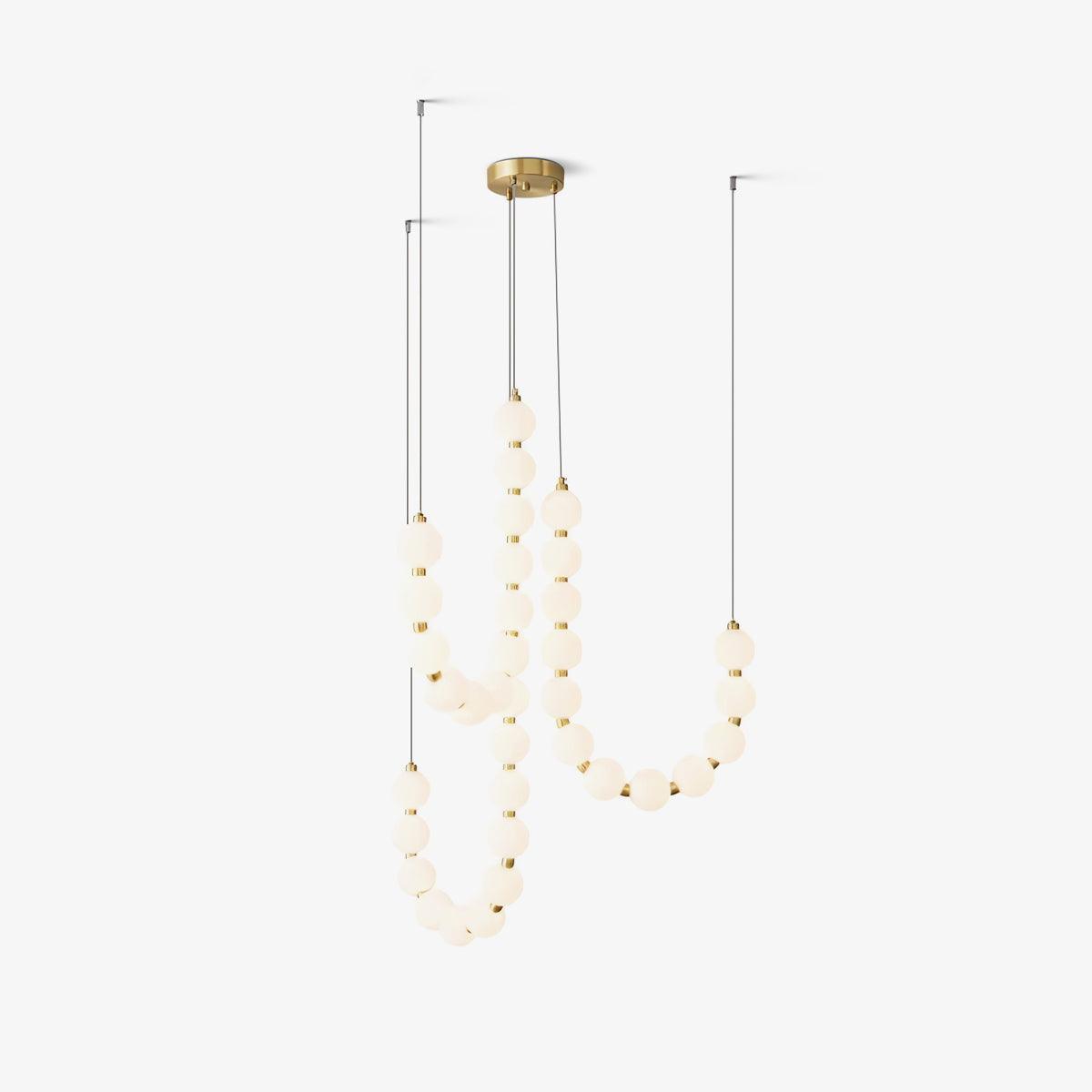 Acrylic Pearl Ceiling Pendant Light Lighting Lobby