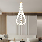 Acrylic Pearl Ceiling Pendant Light Lighting Lobby