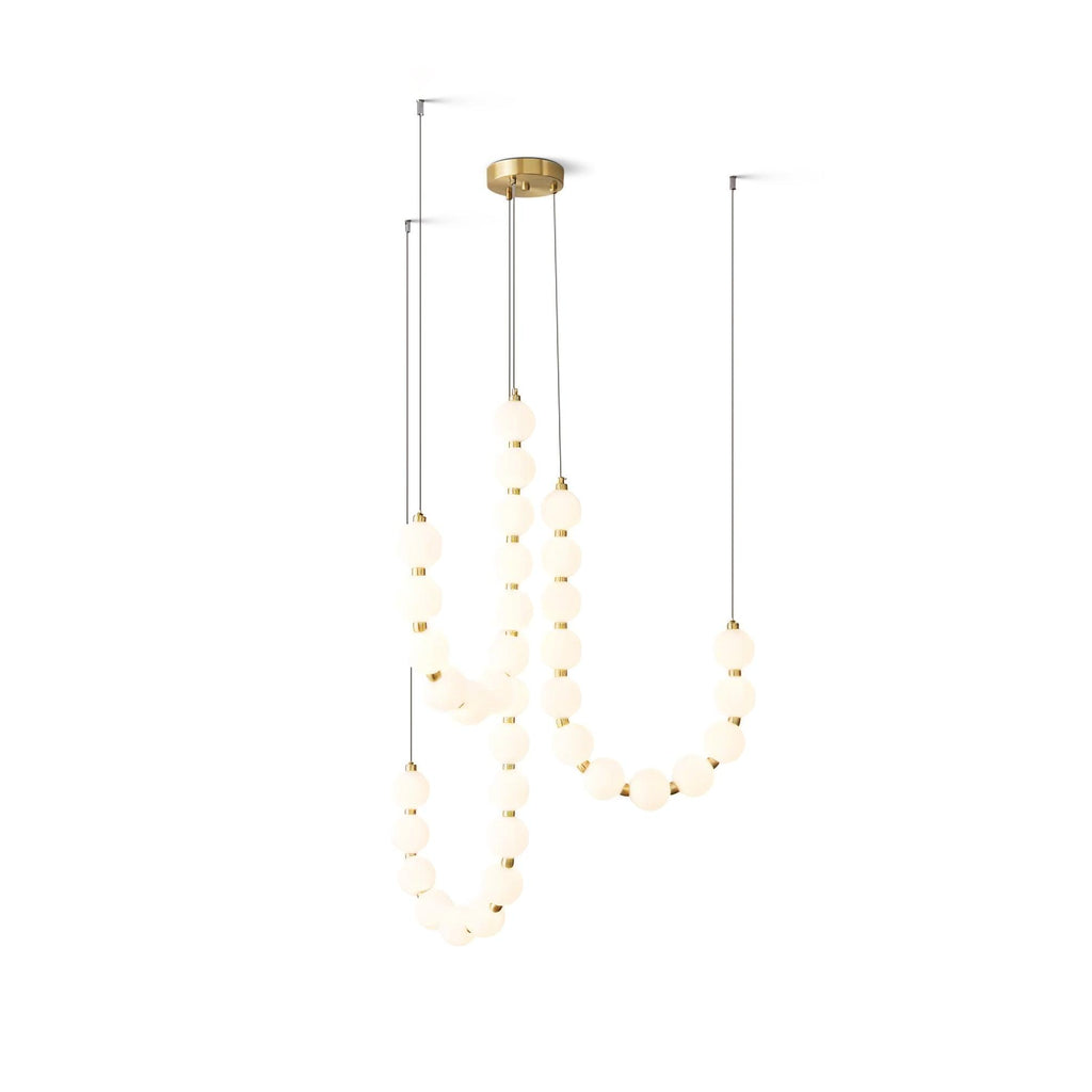 Acrylic Pearl Ceiling Pendant Light Lighting Lobby