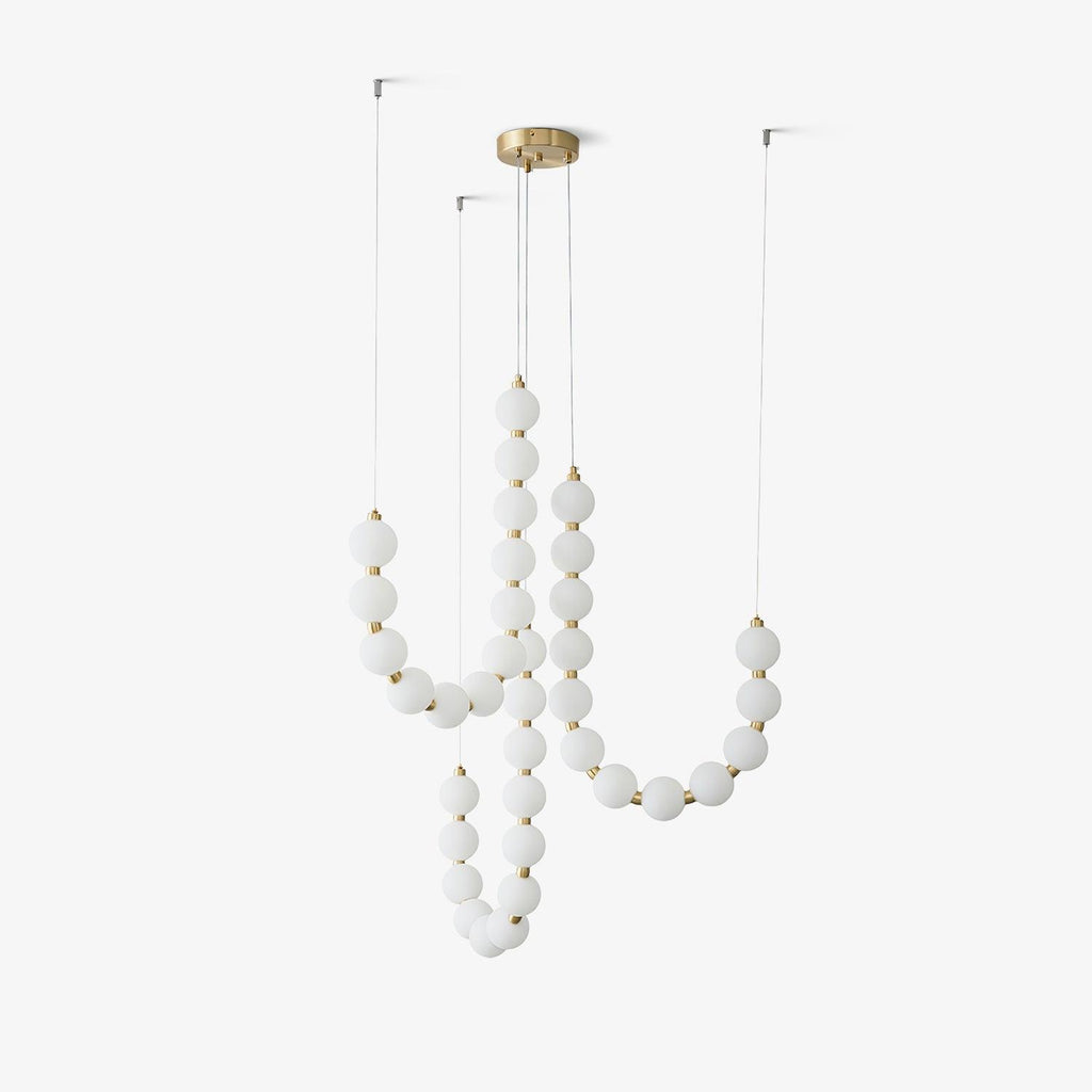 Acrylic Pearl Ceiling Pendant Light Lighting Lobby