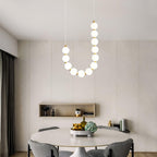 Acrylic Pearl Ceiling Pendant Light Lighting Lobby