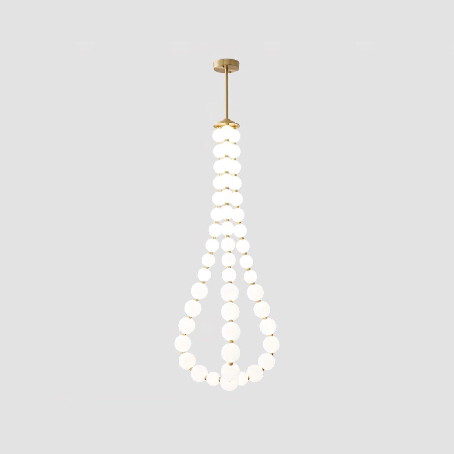 Acrylic Pearl Ceiling Pendant Light Lighting Lobby