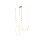 Acrylic Pearl Ceiling Pendant Light Lighting Lobby