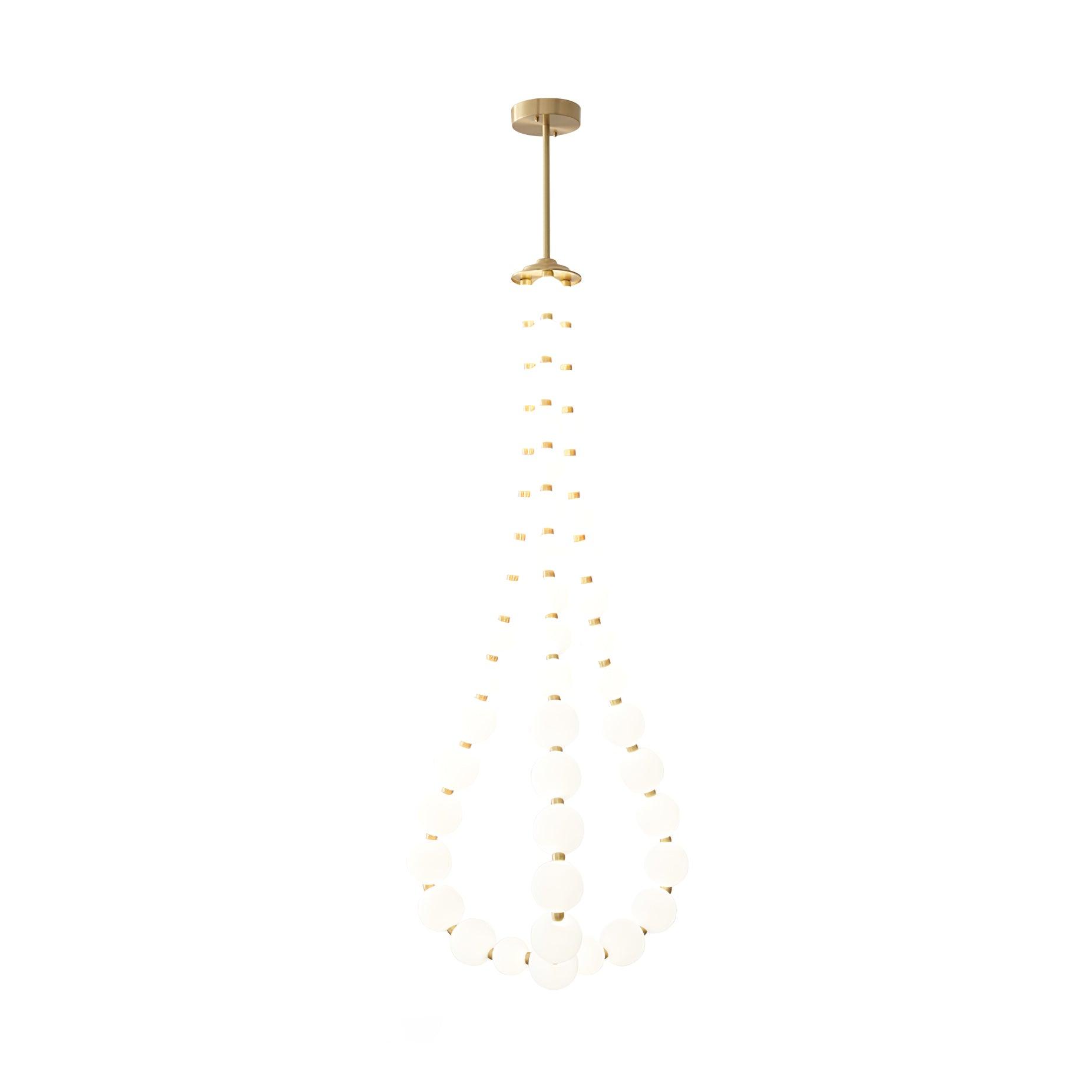 Acrylic Pearl Ceiling Pendant Light Lighting Lobby