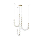 Acrylic Pearl Ceiling Pendant Light Lighting Lobby