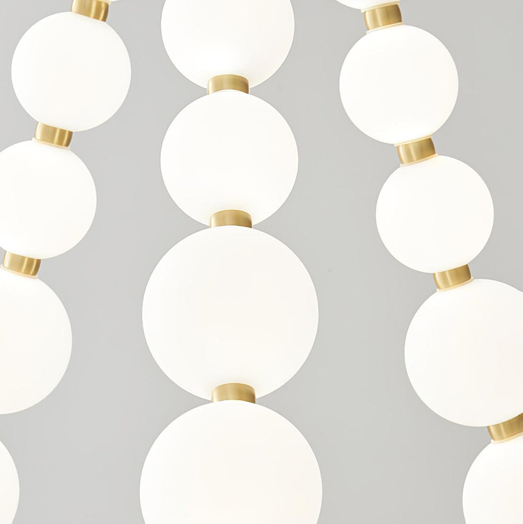 Acrylic Pearl Ceiling Pendant Light Lighting Lobby