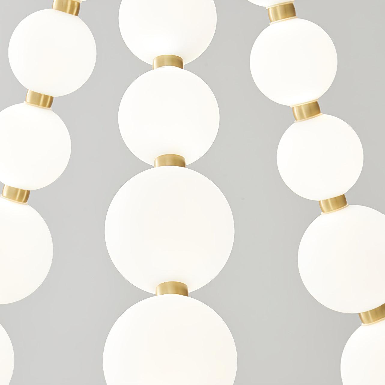 Acrylic Pearl Ceiling Pendant Light Lighting Lobby