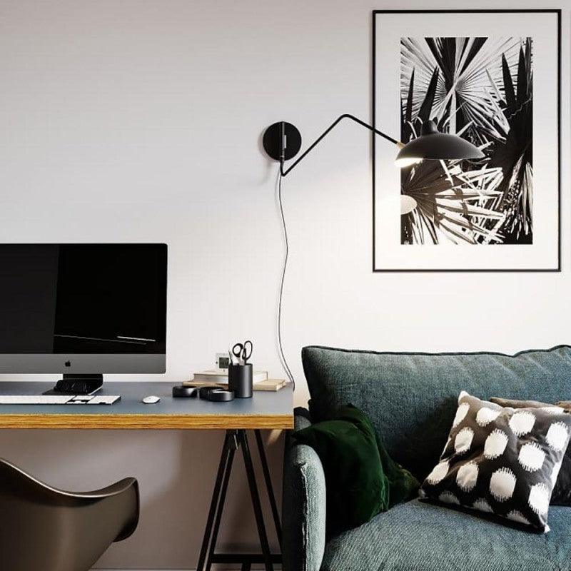 Adjustable Arm Wall Light Lighting Lobby